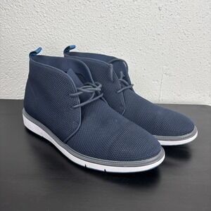 Swims Navy‎ Motion Knit Chukka Boot Hi Top Sneakers US 9 EU 42